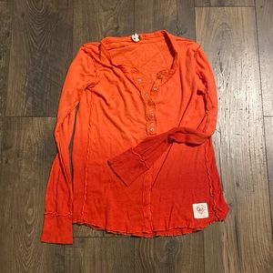 Free people button down long sleeve